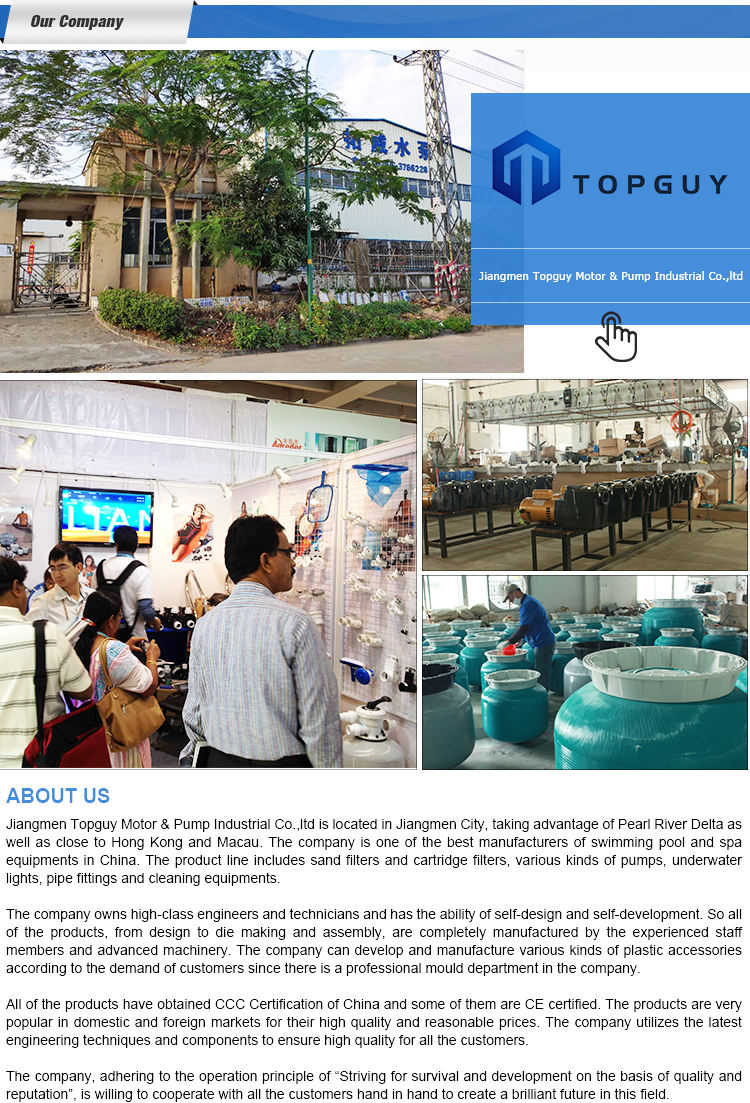 Sand Filter Water Pump Pompe à eau de filtre à sable