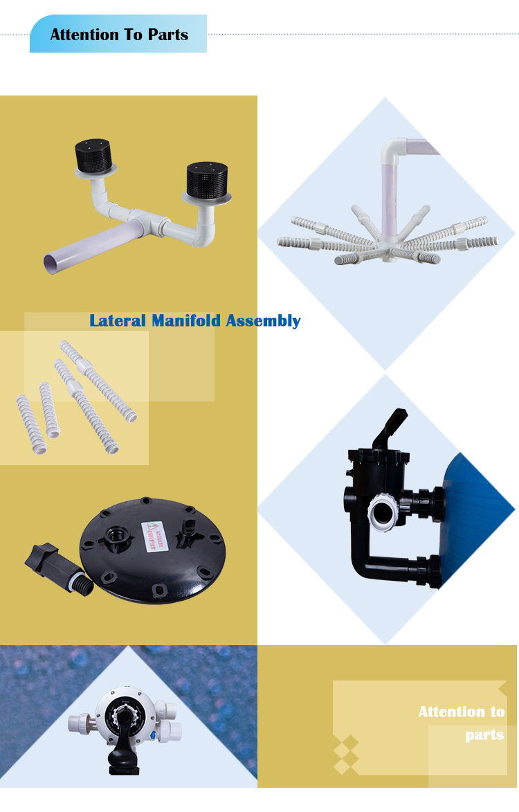 Fiberglass Sand Filter Filtre à sable en fibre de verre