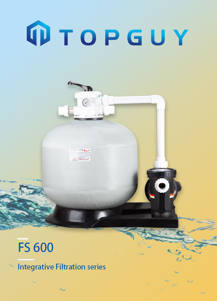 Water Well Treatment Frp Swimming Pool Sand Filter Sand Filter with