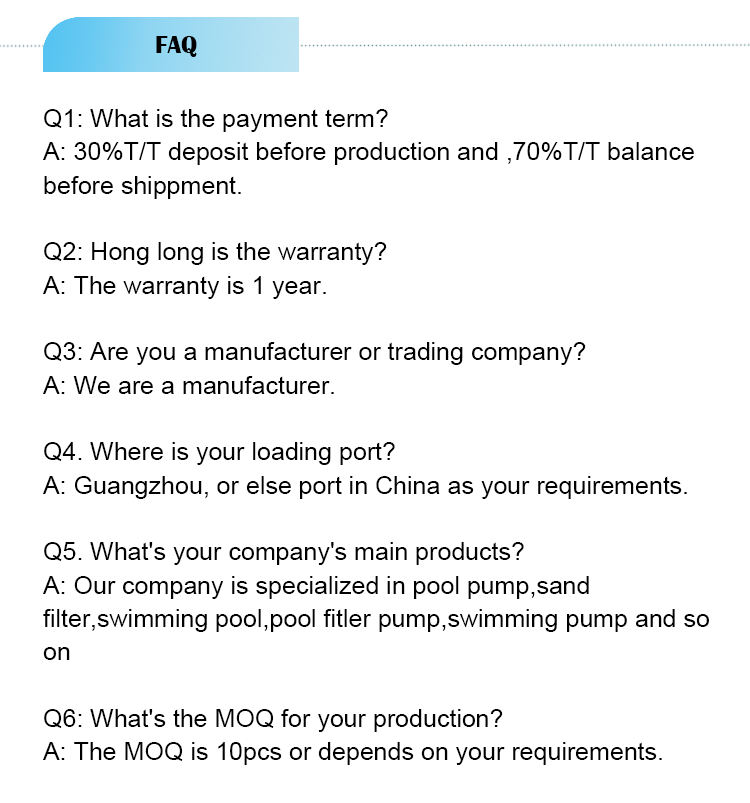 ملحقات حوض السباحة الخلفي