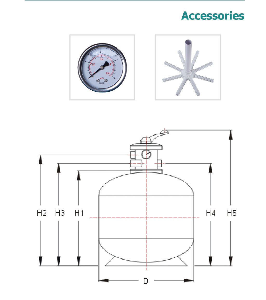 Sable filtrant &agrave; montage sup&eacute;rieur