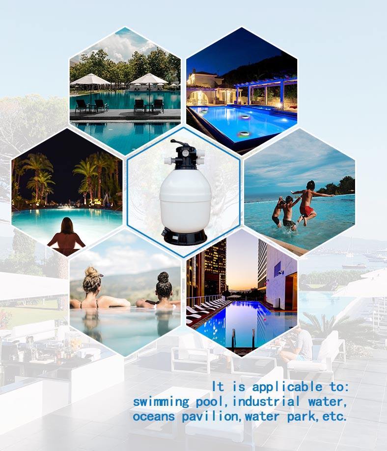 Filtre de sable de piscine 