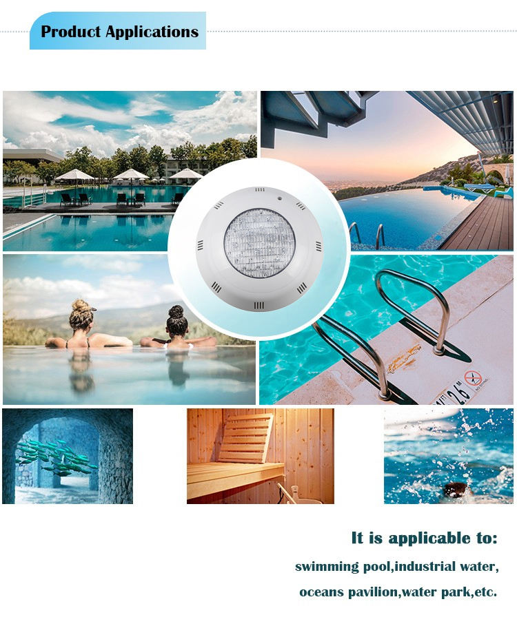 Lumi&egrave;re sous-marine en plastique ABS 